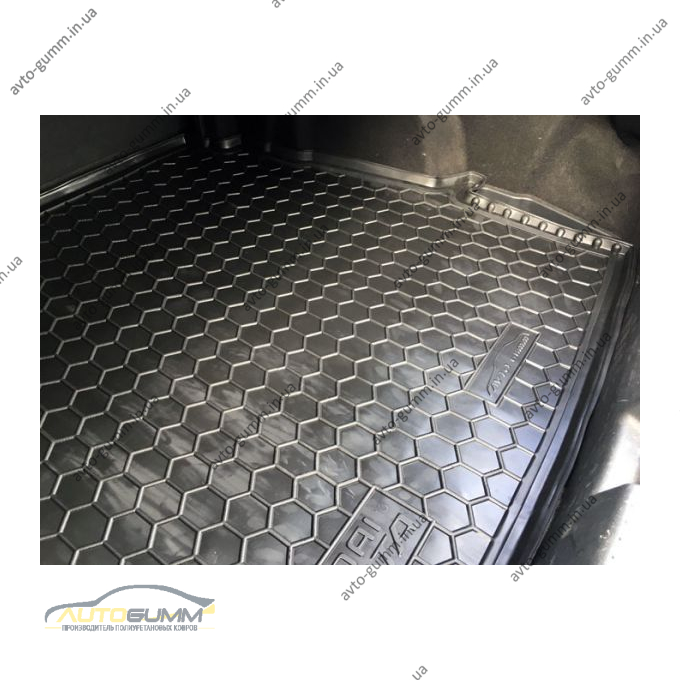 Автомобільний килимок в багажник Hyundai Sonata YF/7 2010- (Avto-Gumm)