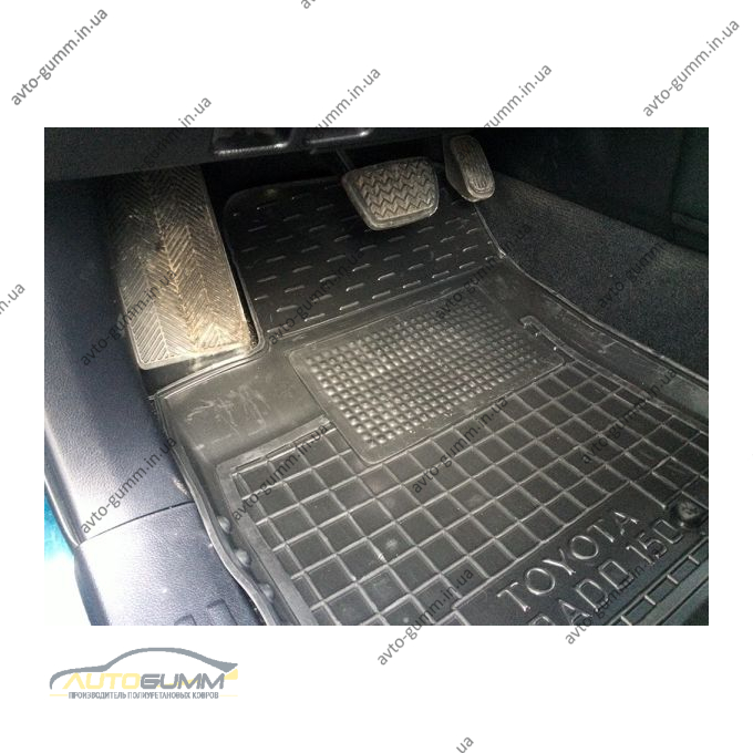 Водительский коврик в салон Toyota Land Cruiser Prado 150 10-/13- (Avto-Gumm)