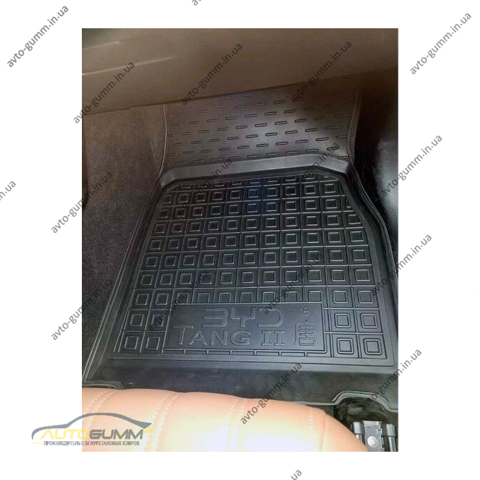 Автомобільні килимки в салон BYD Tang 2 EV 2018- 6 мест (AVTO-Gumm)