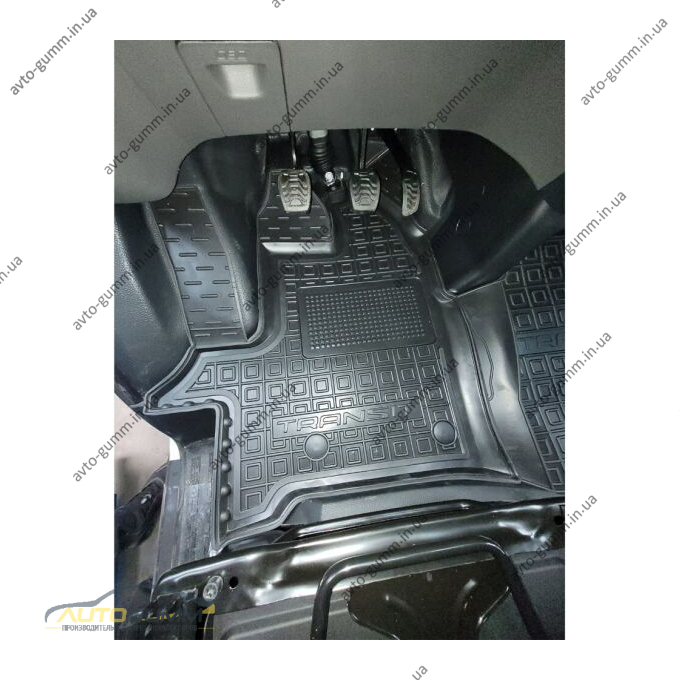 Автомобильные коврики в салон Ford Transit (mk7) 2014- (1+1) (AVTO-Gumm)