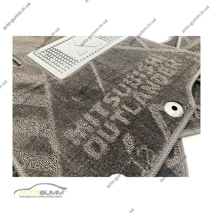 Текстильні килимки в салон Mitsubishi Outlander 2012- (X) AVTO-Tex