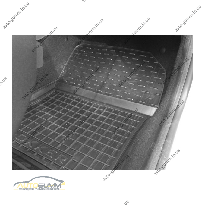 Автомобільні килимки в салон Renault Dokker 2013- (Avto-Gumm)