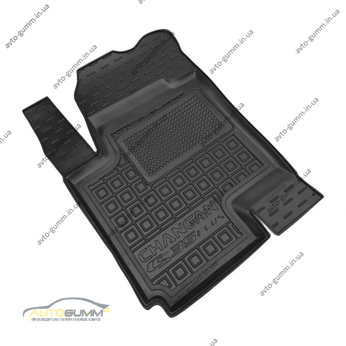 Водительский коврик в салон Changan CS35 Plus 2022- ДВС (AVTO-Gumm)