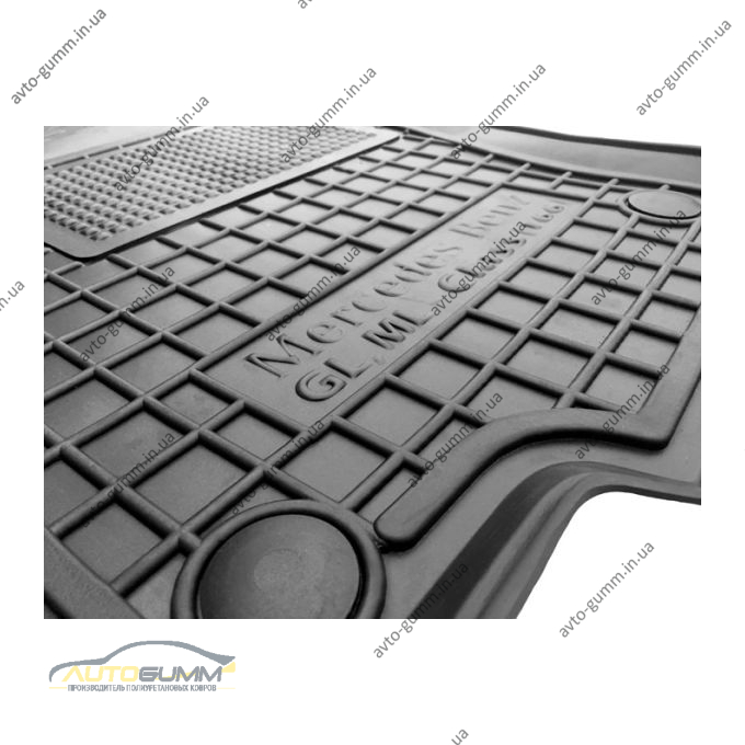 Водійський килимок в салон Mercedes GL (X166) 12-/GLS 14- (Avto-Gumm)