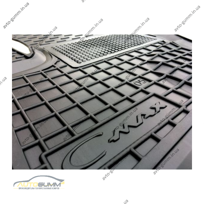Водительский коврик в салон Ford C-Max 2002-2010 (Avto-Gumm)