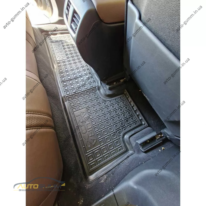 Килимки в салон Acura RDX 2018- гумові, чорні (AVTO-Gumm)
