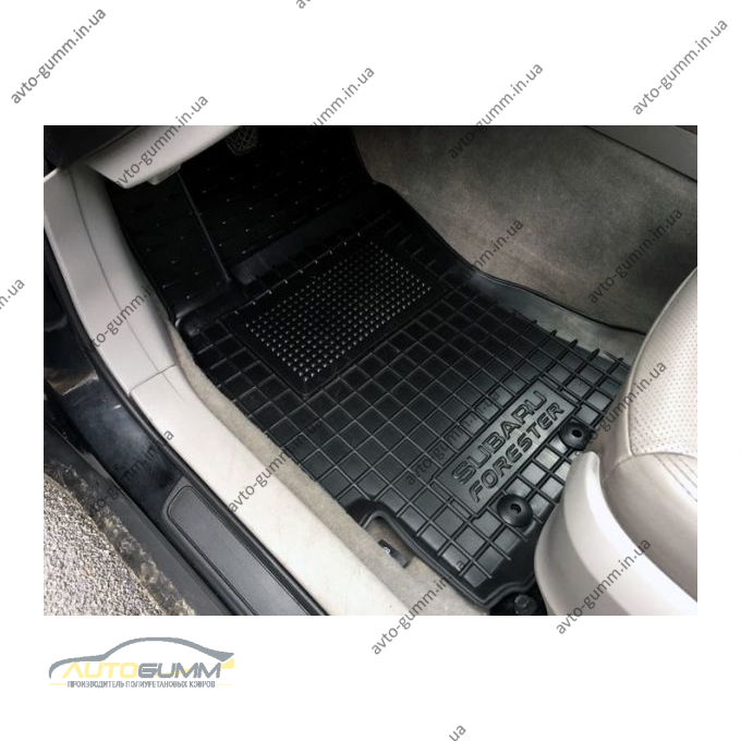 Водійський килимок в салон Subaru Forester 3 2008-2013 (Avto-Gumm)