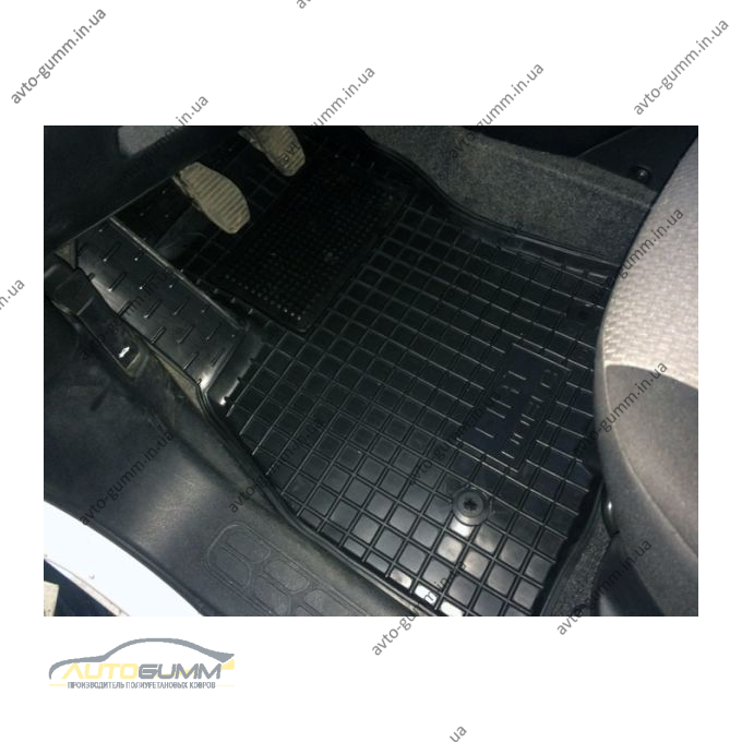 Передні килимки в автомобіль Fiat Doblo 2010- (Avto-Gumm)