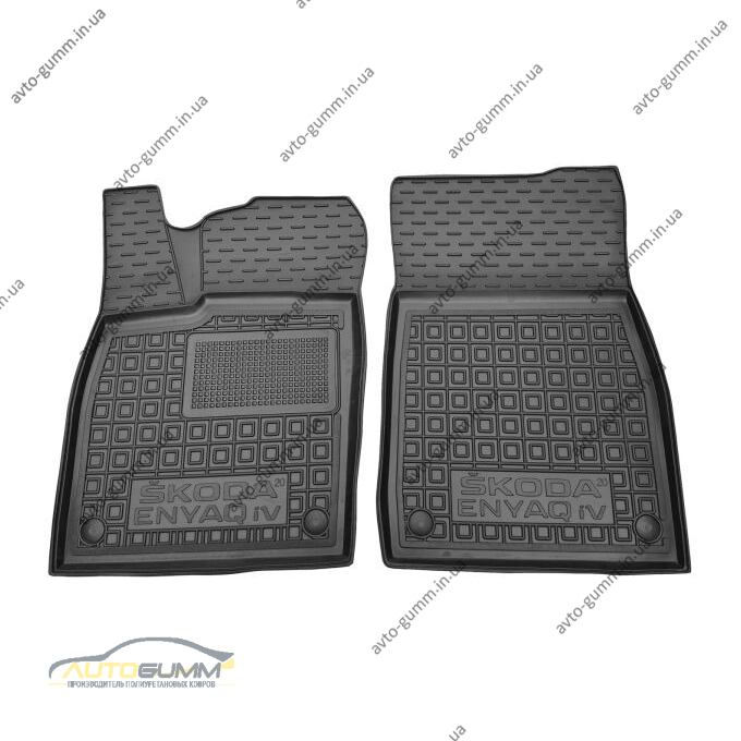 Передние коврики в автомобиль Skoda Enyaq 4 2021- (AVTO-Gumm)