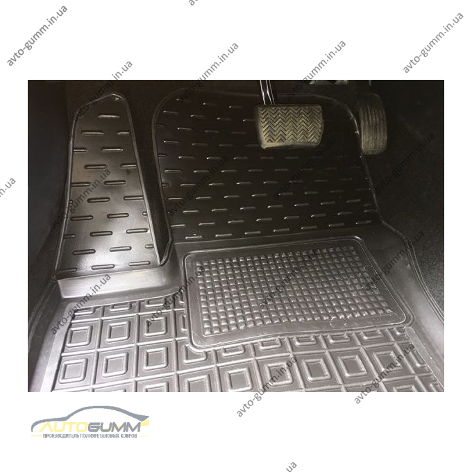 Автомобильные коврики в салон Toyota Corolla 2019- (Hybrid/ДВС) (Avto-Gumm)