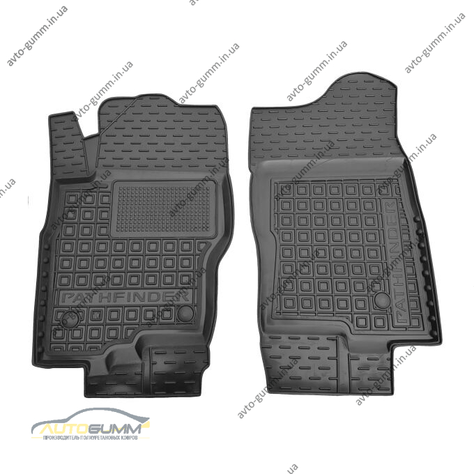 Передние коврики в автомобиль Nissan Pathfinder (R51) 2010-2014 (AVTO-Gumm)