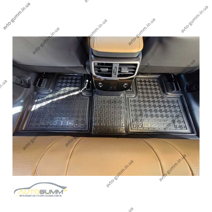 Автомобільні килимки в салон Lexus RX 2022- (AVTO-Gumm)