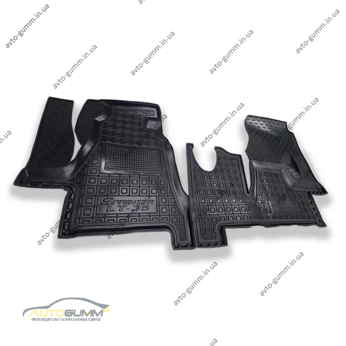 Автомобільні килимки в салон Mercedes Sprinter (W901) 95-/Volkswagen LT35 96- (Avto-Gumm)