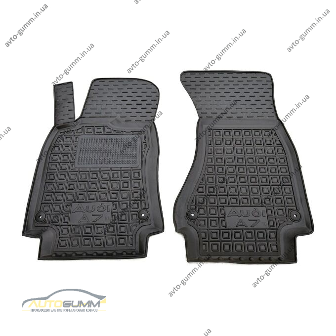 Передні килимки в автомобіль Audi A7 (4G) Sportback 2011- (Avto-Gumm)