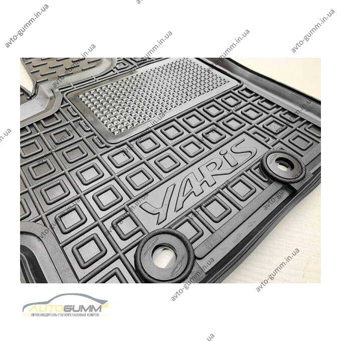 Автомобільні килимки в салон Toyota Yaris 2021- (AVTO-Gumm)