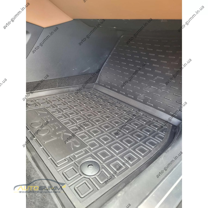 Килимки в салон Zeekr 001 2022- гумові, чорні (AVTO-Gumm)