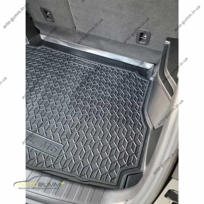 Килимок в багажник Haval M6 2023- гумовий, чорний (AVTO-Gumm)
