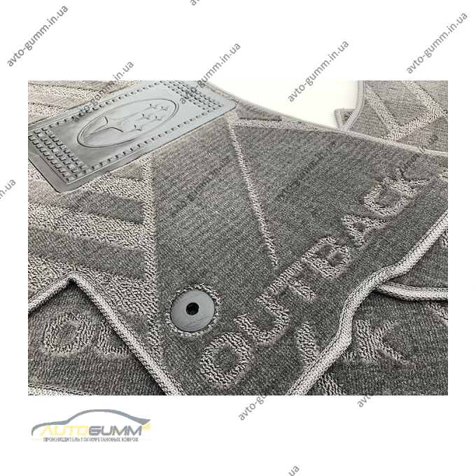 Текстильные коврики в салон Subaru Outback 2003- (X) серые AVTO-Tex