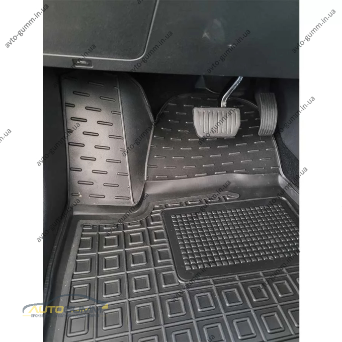 Коврик водительский Haval ORA 03 2023- резиновый, чёрный (AVTO-Gumm)