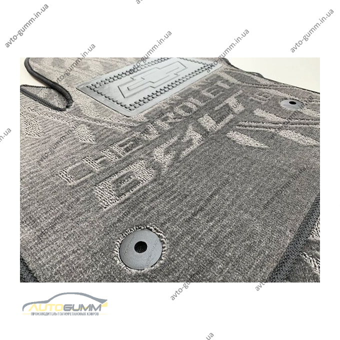 Текстильні килимки в салон Chevrolet Bolt EV 2016- (V) серые AVTO-Tex