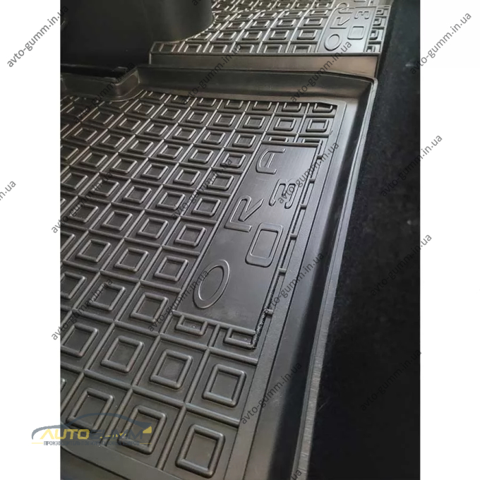 Коврики в салон Haval ORA 03 2023- резиновые, чёрные (AVTO-Gumm)