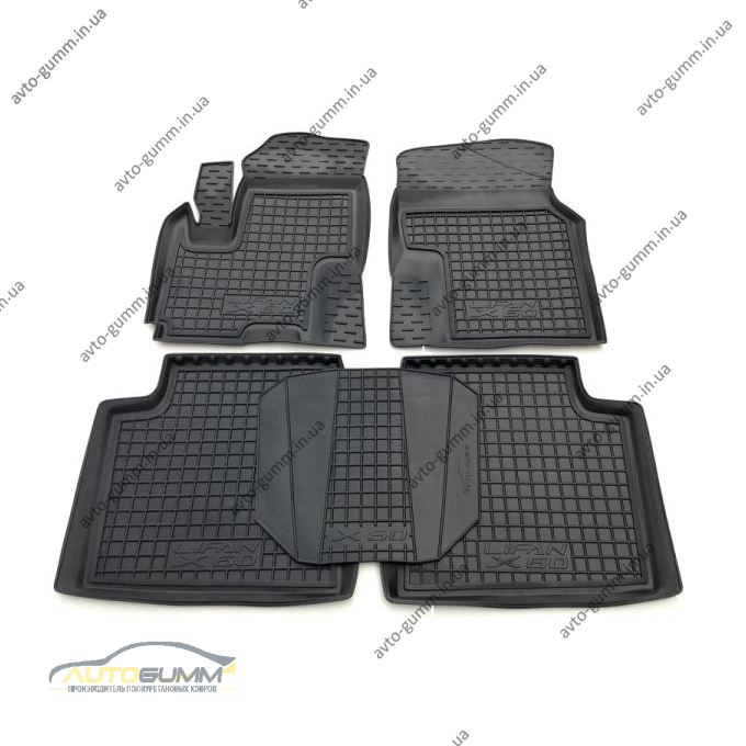 Автомобільні килимки в салон Lifan X60 2011- (Avto-Gumm)
