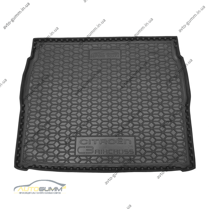 Автомобильный коврик в багажник Citroen C3 Aircross 2025- верхняя полка (AVTO-Gumm)