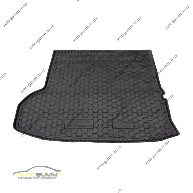 Автомобільний килимок в багажник Toyota Highlander 3 2014-2020 (7 мест) (Avto-Gumm)