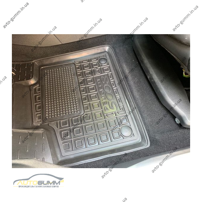 Автомобільні килимки в салон Peugeot 5008 2019- (Avto-Gumm)