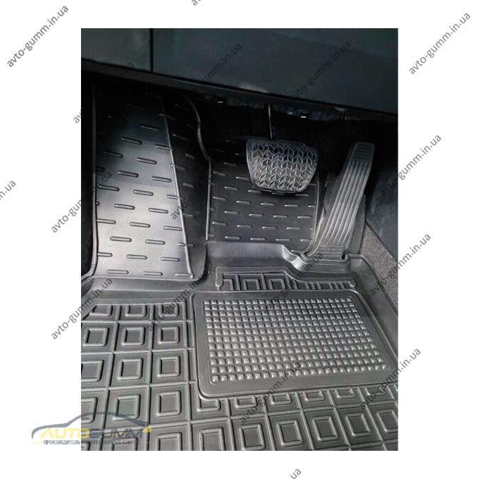 Водительский коврик в салон Toyota bZ4X 2022- (AVTO-Gumm)
