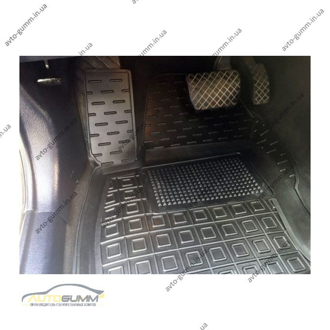 Водительский коврик в салон Audi A4 (B5) 1994-2000 (Avto-Gumm)