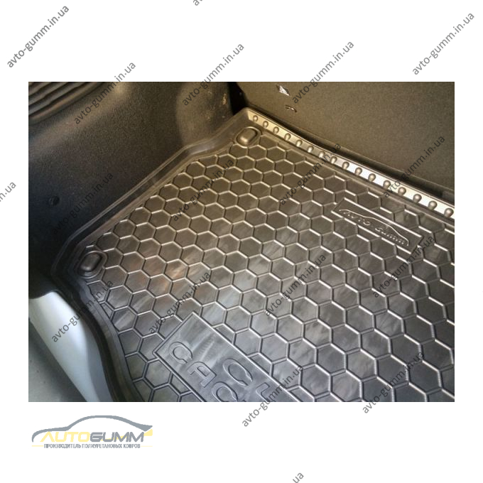 Автомобільний килимок в багажник Citroen C4 Cactus 2015- (Avto-Gumm)