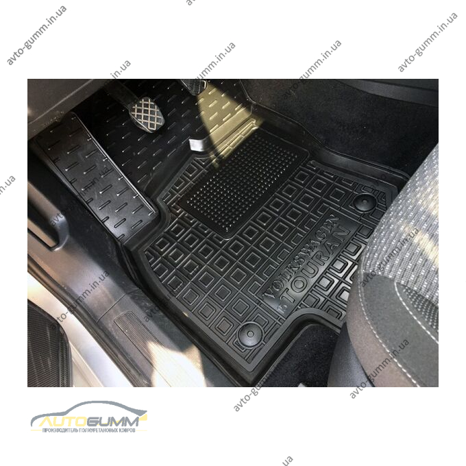 Передні килимки в автомобіль Volkswagen Touran 2016- (AVTO-Gumm)