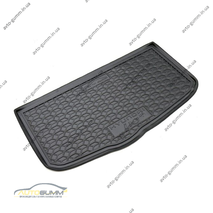 Автомобільний килимок в багажник Hyundai i10 2021- (AVTO-Gumm)