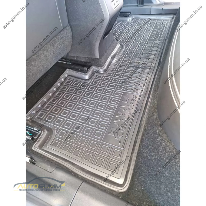 Килимки в салон Haval Jolion Pro 2024- гумові, чорні (AVTO-Gumm)