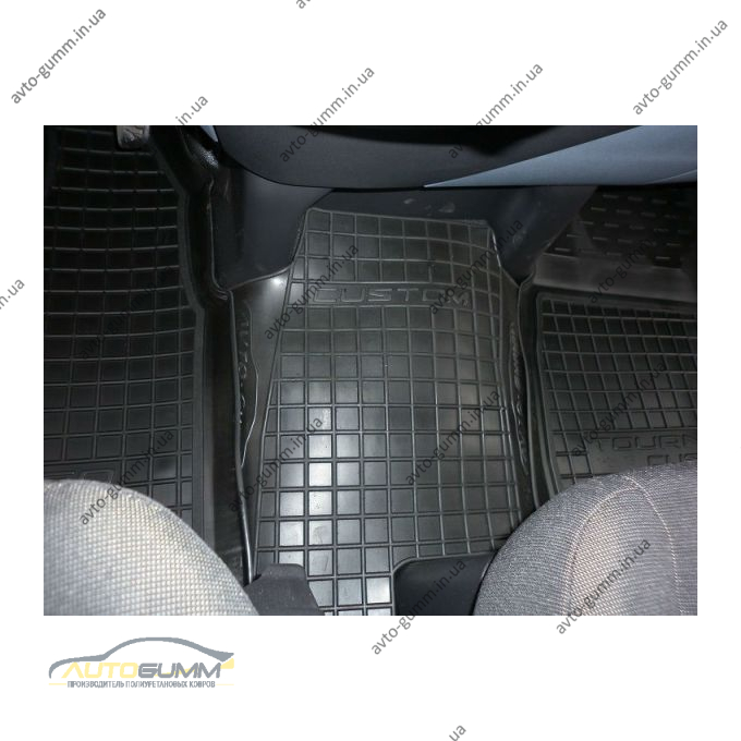 Автомобільні килимки в салон Ford Custom 2012- (1+1) (Avto-Gumm)