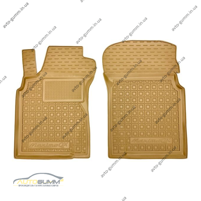 Автомобильные коврики в салон Nissan Maxima QX (A33) 2000- бежевые (AVTO-Gumm)
