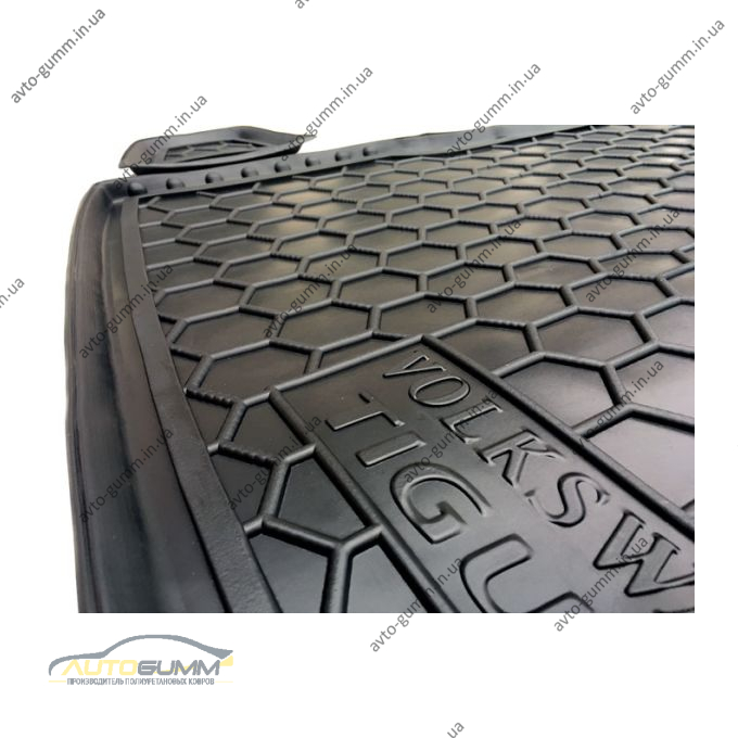 Автомобильный коврик в багажник Volkswagen Tiguan 2016- (Avto-Gumm)