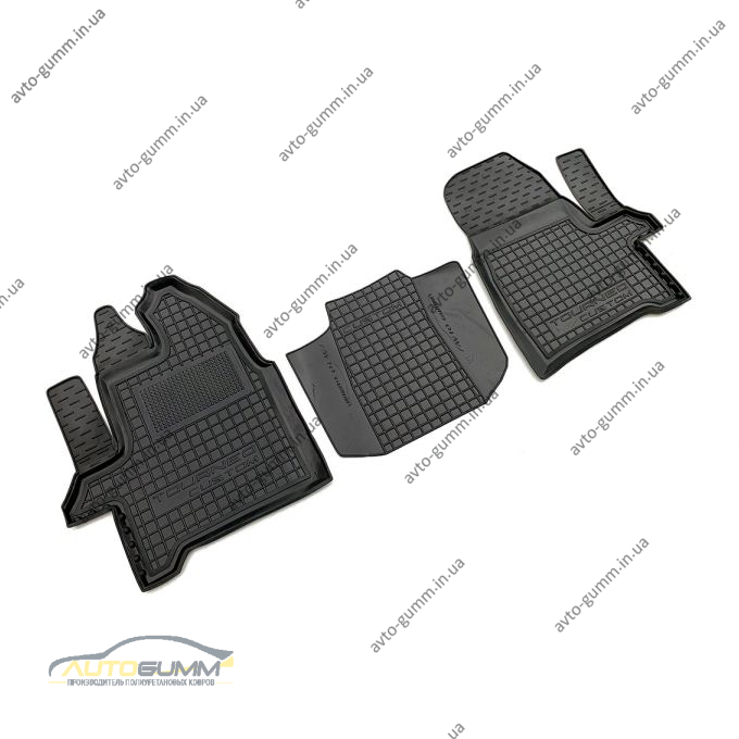 Автомобильные коврики в салон Ford Custom 2012- (1+1) (Avto-Gumm)