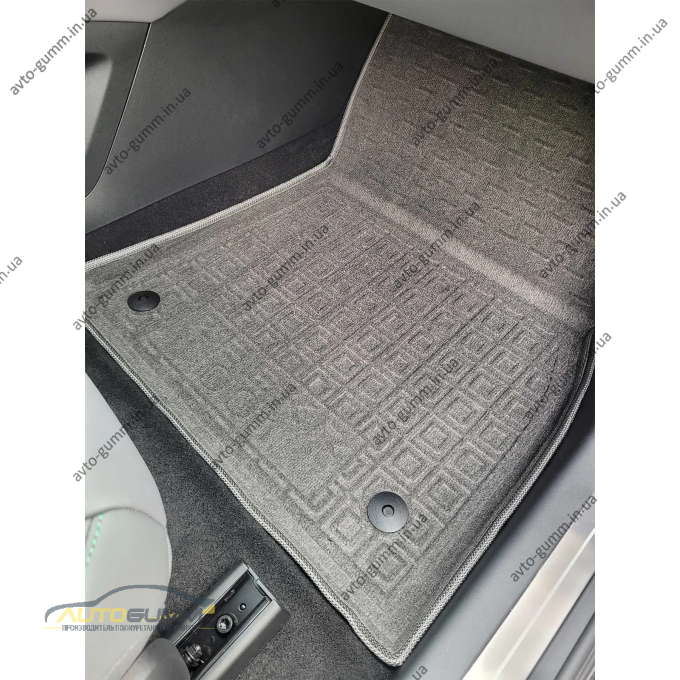 Гібридні килимки в салон Zeekr 001 2022- (AVTO-Gumm)