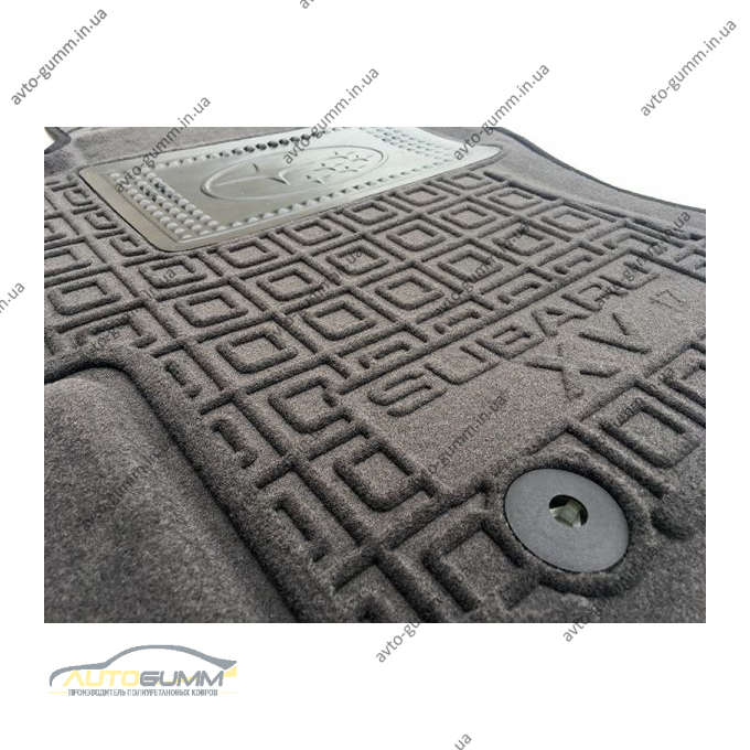 Гібридні килимки в салон Subaru XV 2017- (Avto-Gumm)