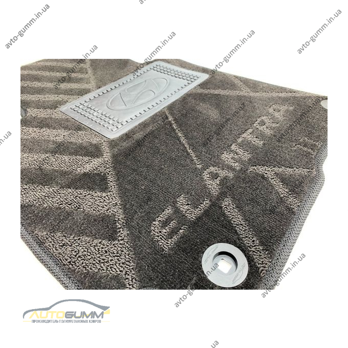 Текстильные коврики в салон Hyundai Elantra 2011- (MD) (X) AVTO-Tex