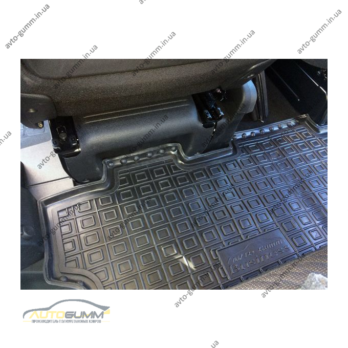 Автомобільні килимки в салон Peugeot Traveller 17-/Citroen SpaceTourer 17- 2-й ряд (Active/Business/L2) (Avto-Gumm)