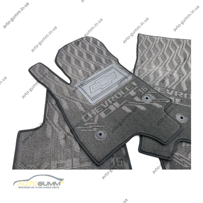 Текстильные коврики в салон Chevrolet Volt 2016- (V) серые AVTO-Tex