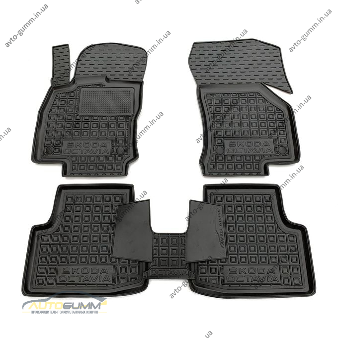 Автомобільні килимки в салон Skoda Octavia A8 2020- (AVTO-Gumm)
