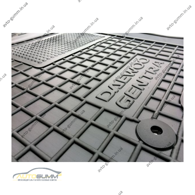 Водійський килимок в салон Daewoo Gentra 2013- (Avto-Gumm)
