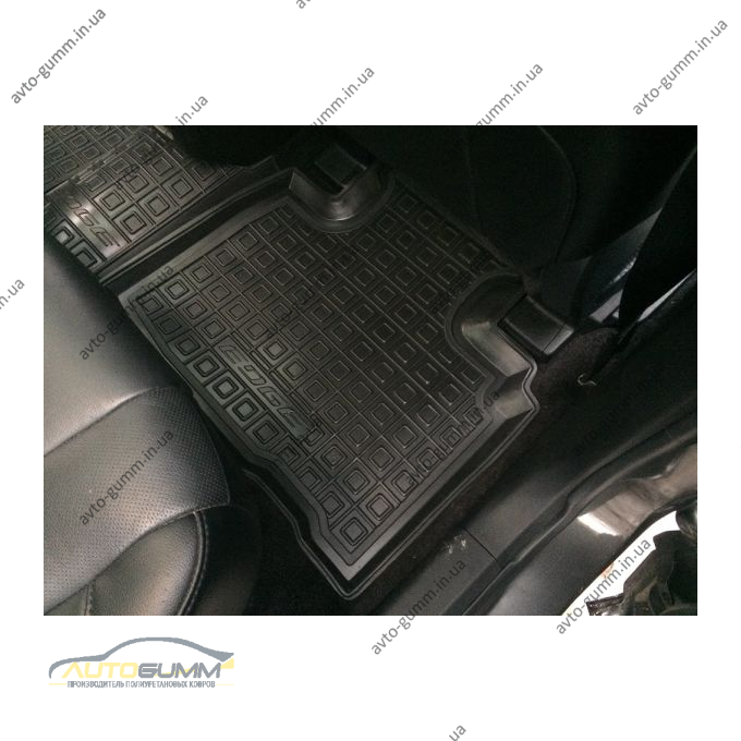 Автомобільні килимки в салон Ford Edge 2 2014- (Avto-Gumm)
