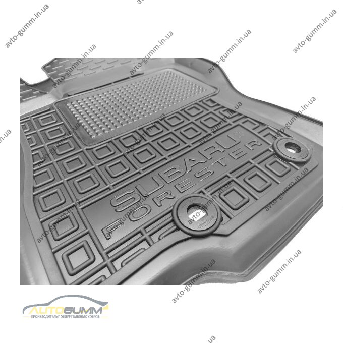 Водительский коврик в салон Subaru Forester 6 2025- (AVTO-Gumm)