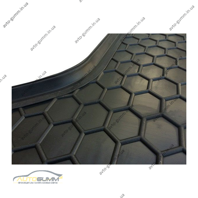 Автомобильный коврик в багажник Citroen C1 2014- (Avto-Gumm)
