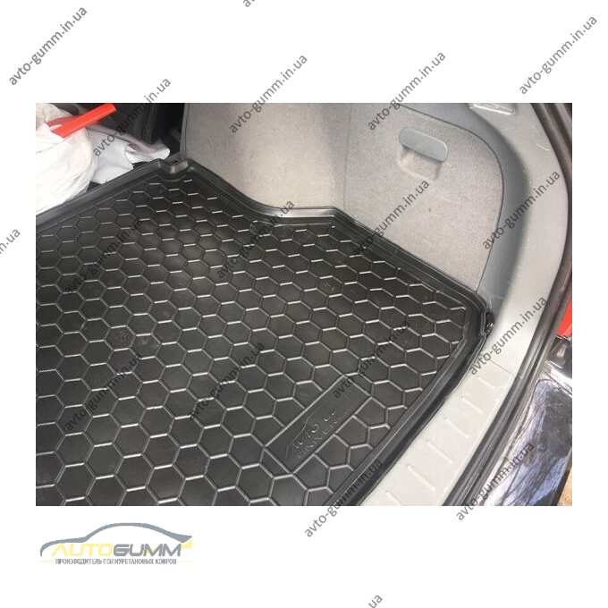 Автомобильный коврик в багажник Chevrolet Lacetti 2004- Wagon (AVTO-Gumm)